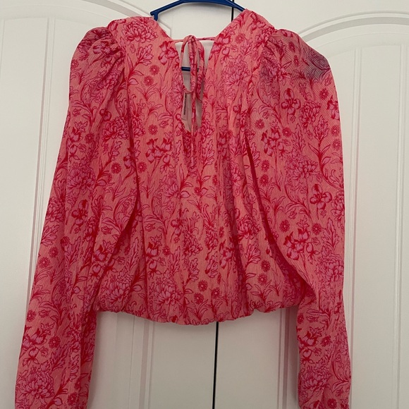 Midnight sky wrap blouse - Picture 3 of 3